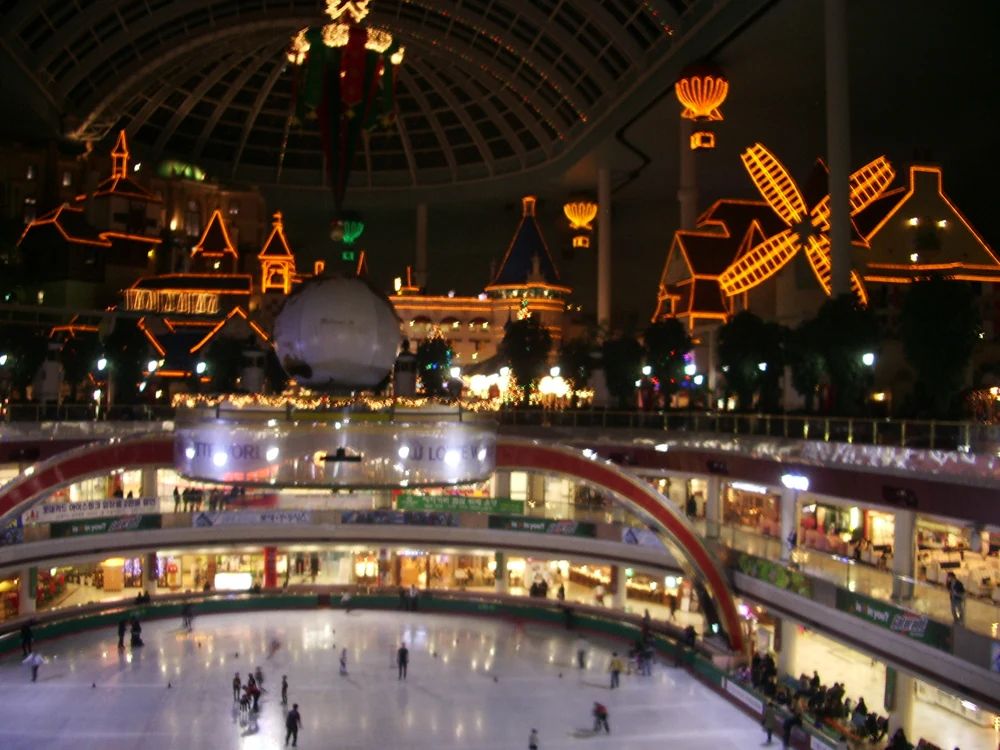 Lotte World Adventure indoor park area