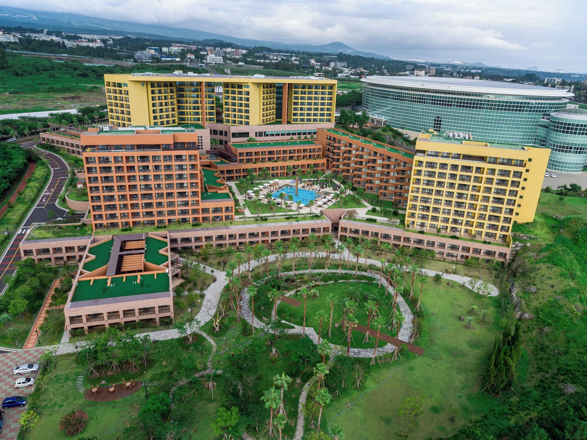 Jeju Booyoung Hotel and Resort complex in Jungmun