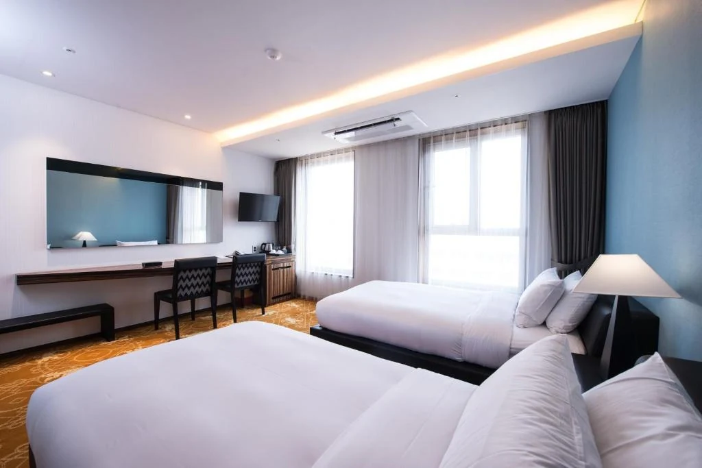 Real Booking.com 指定物業頁 room at Hotel Leo Jeju