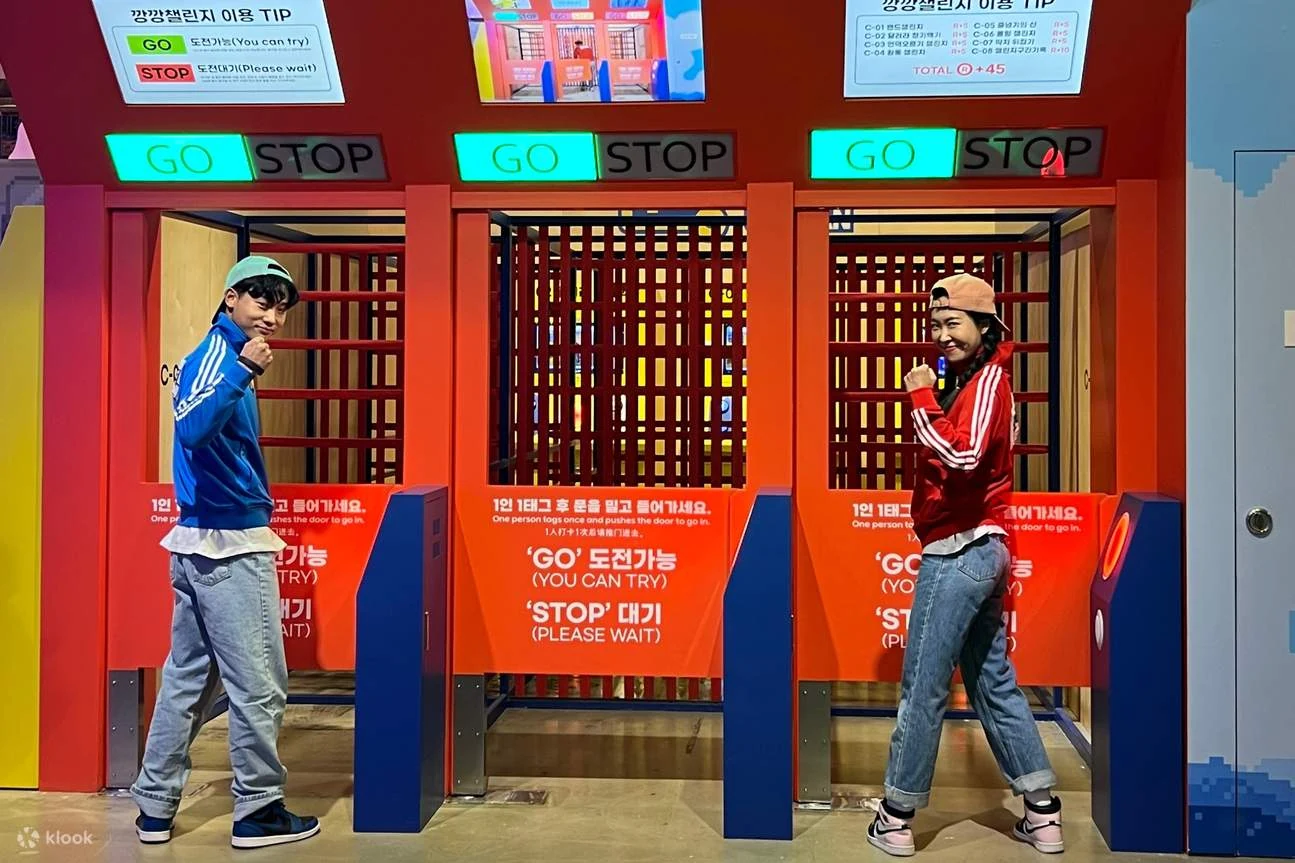 GO / STOP challenge at Running Man Jeju.