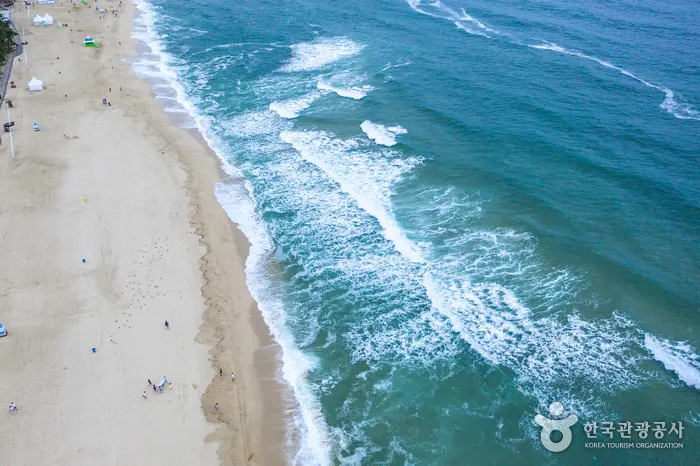 Gyeongpo Beach on Gangneung’s East Sea coast
