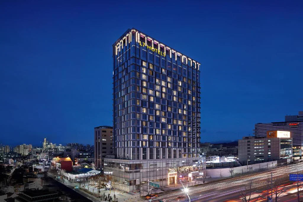 Exterior of L7 HONGDAE by LOTTE HOTELS