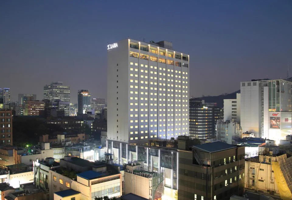 Exterior of Solaria Nishitetsu Hotel Seoul Myeongdong