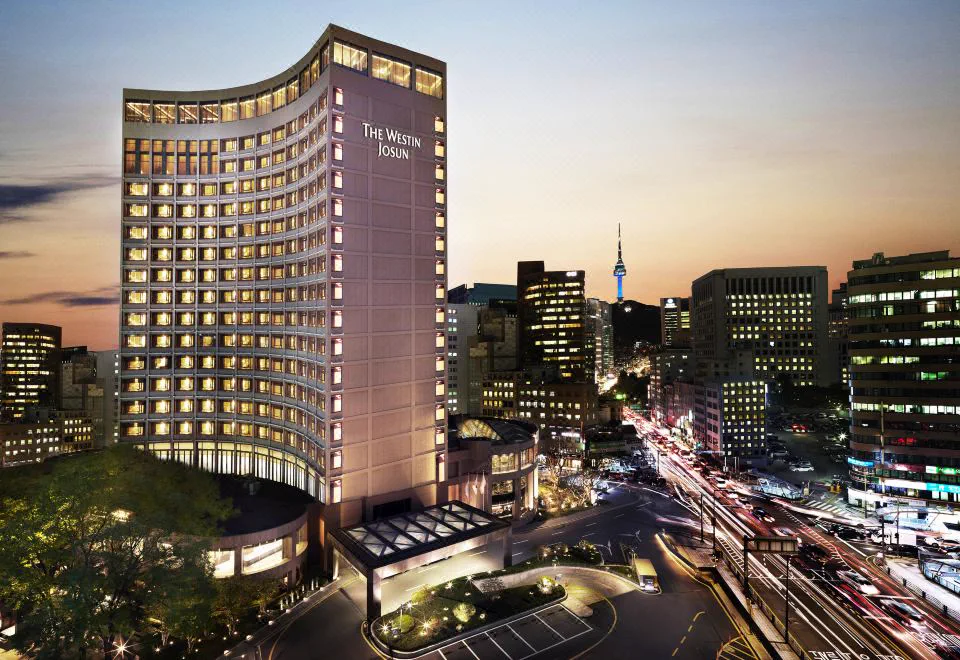 Exterior of The Westin Josun Seoul.