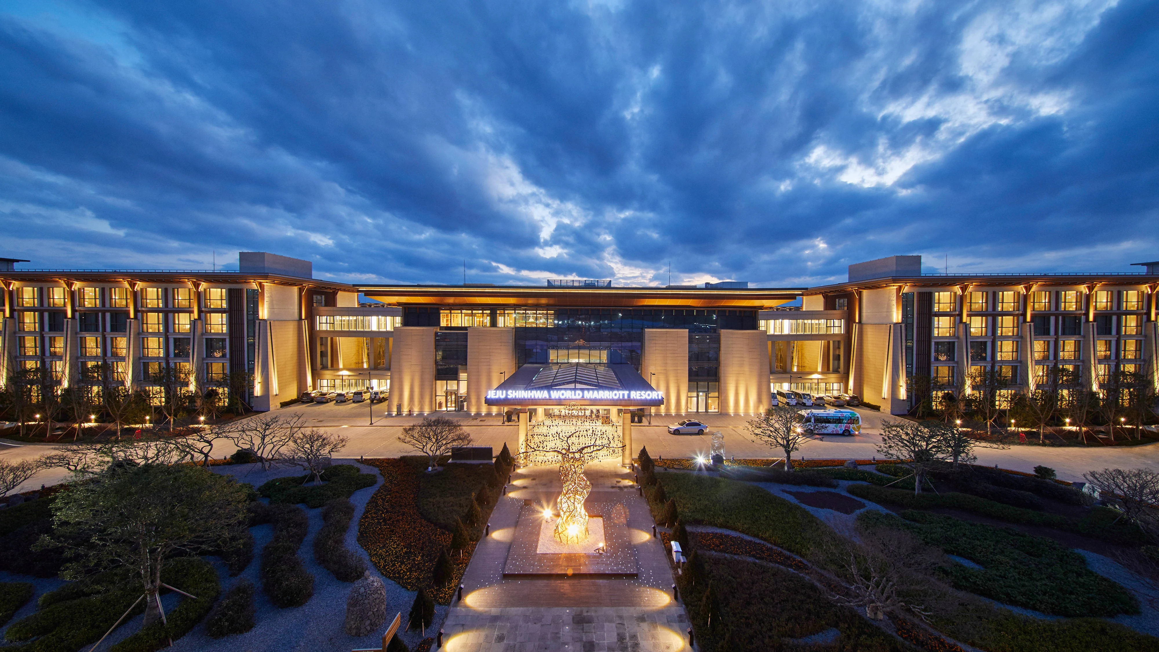 Exterior of Jeju Shinhwa World Marriott Resort