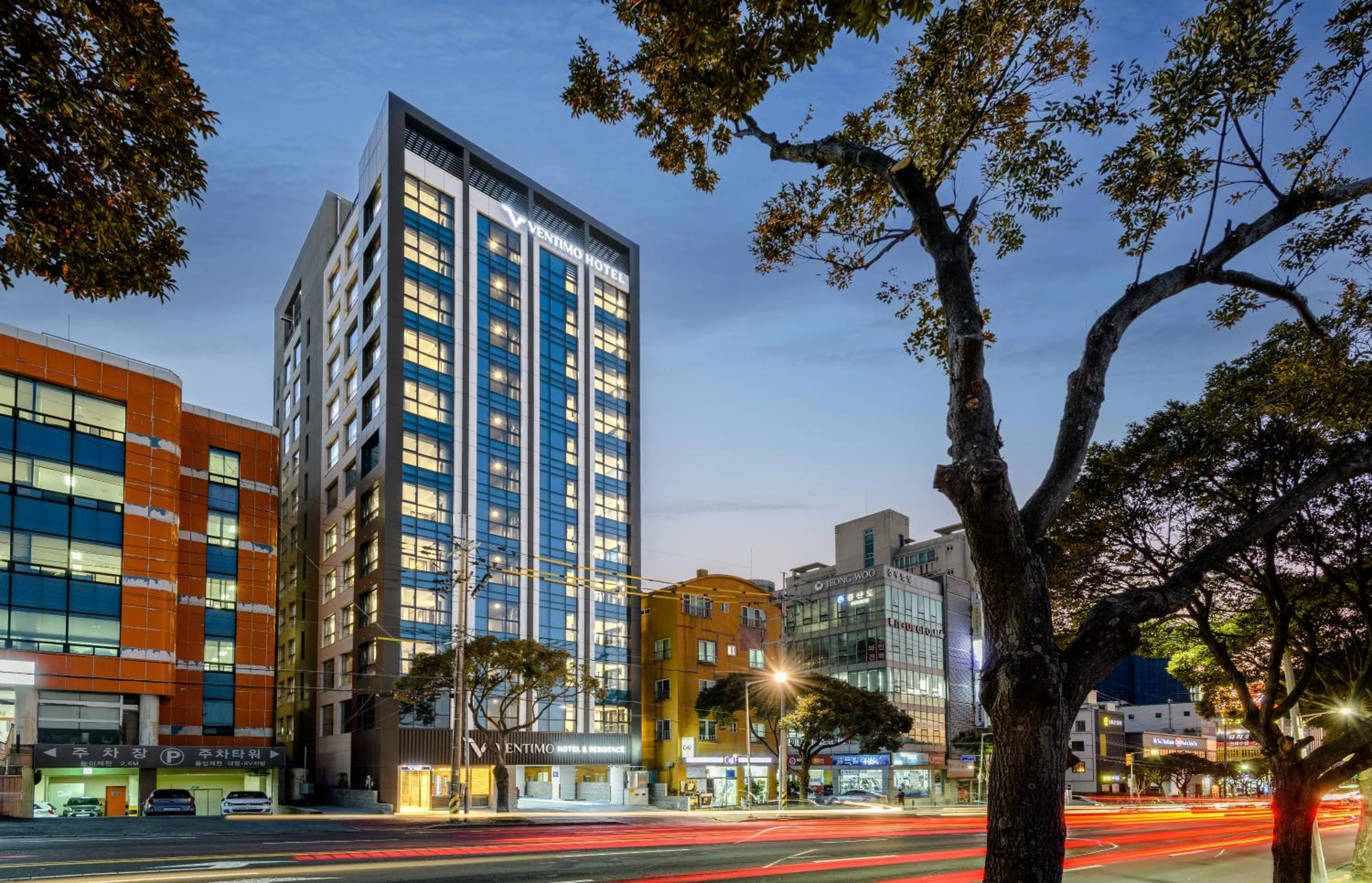 Ventimo Hotel and Residence Jeju exterior at 14 Yeonsam-ro