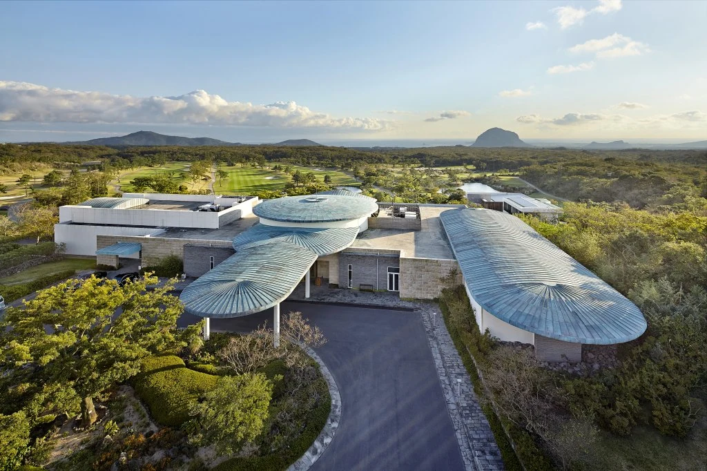 Teddy Valley Golf and Resort clubhouse and golf course in Andeok, Jeju