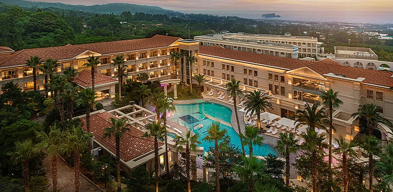 The Siena Primo heated pool