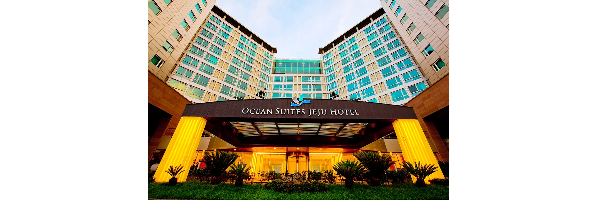 Ocean Suites Jeju Hotel exterior in Tapdong