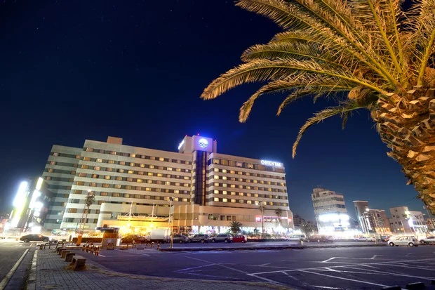 Jeju Oriental Hotel & Casino exterior in Tapdong