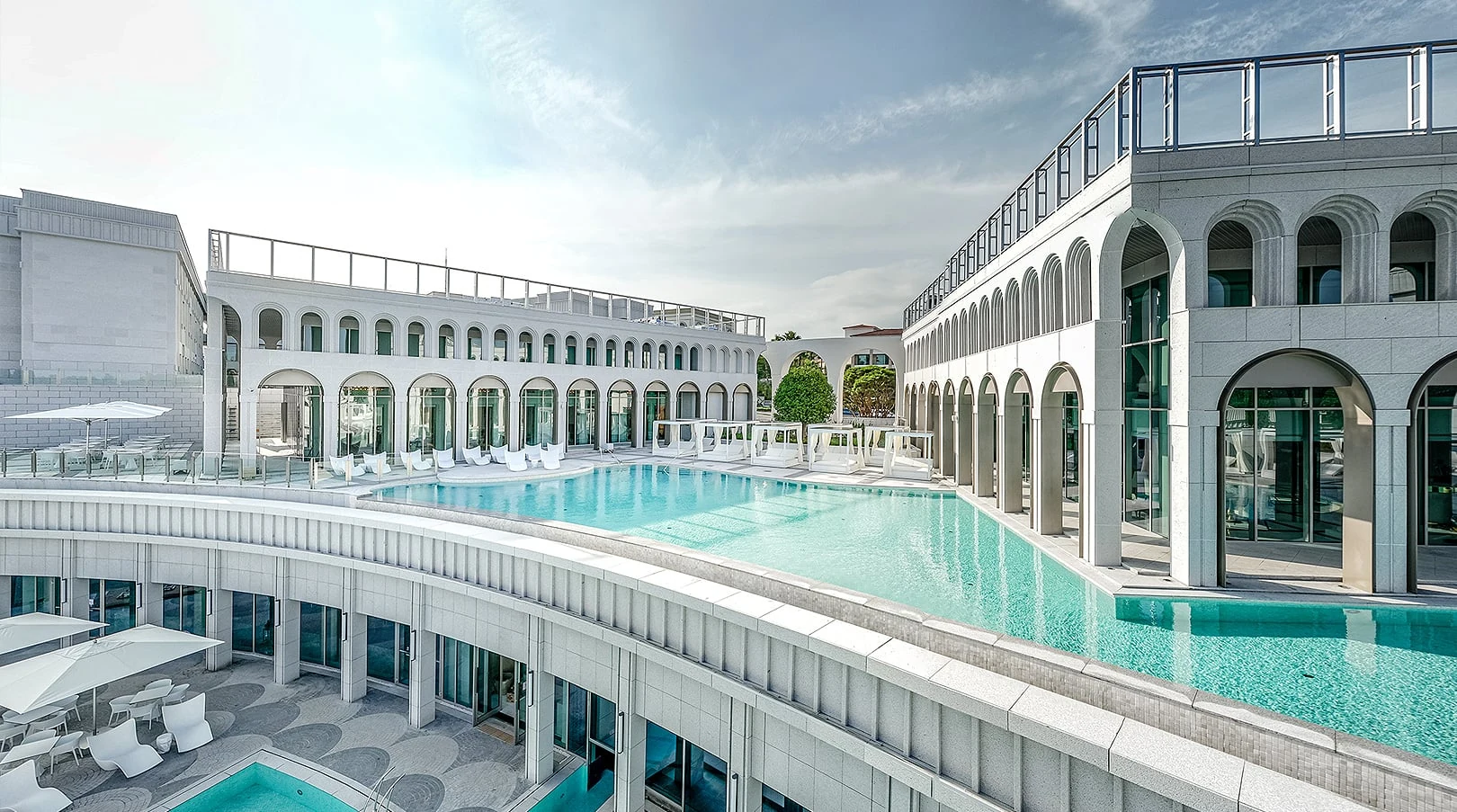 The Siena Resort Jeju exterior and pool