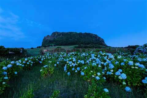 Seongsan Ilchulbong in eastern Jeju